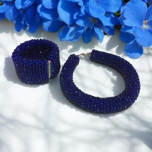 Cuff and Choker Set – Effortless Elegance by Sarah Valley