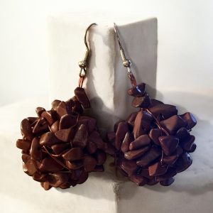 Gemstone Drop Earrings – Sacred Geometry by Sarah Valley