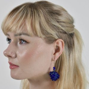 Crystal Drop Earrings – Enigmatic Elegance by Sarah Valley