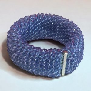 Crystal Cuff (Small Height) – Handcrafted Bohemian Elegance by Sarah Valley