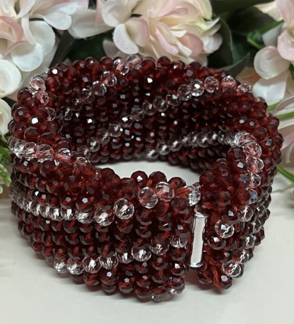 Swirl Crystal Cuff (Small Height) - Image 4