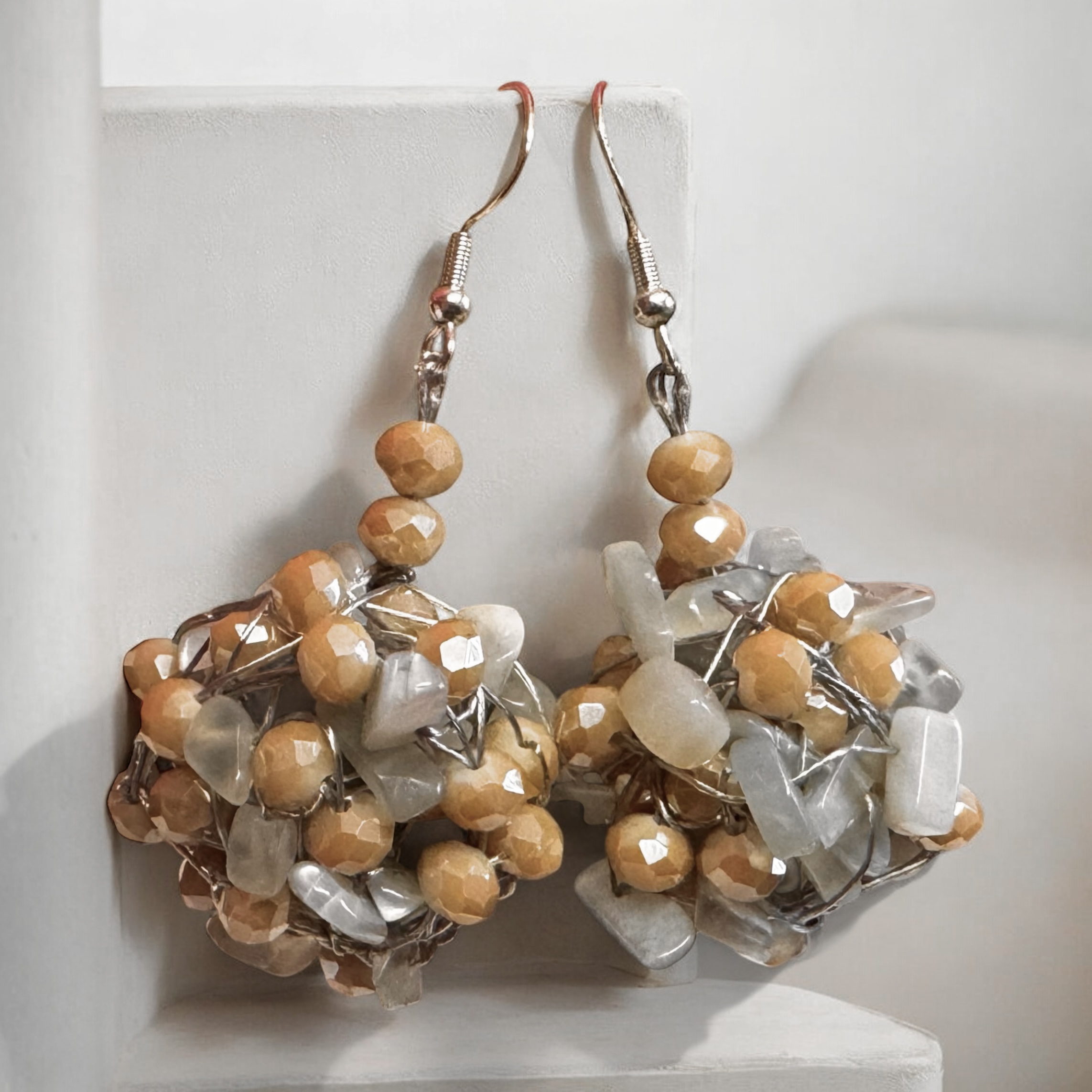 New Gemstone Crystal Drop Earrings for Women - Image 8