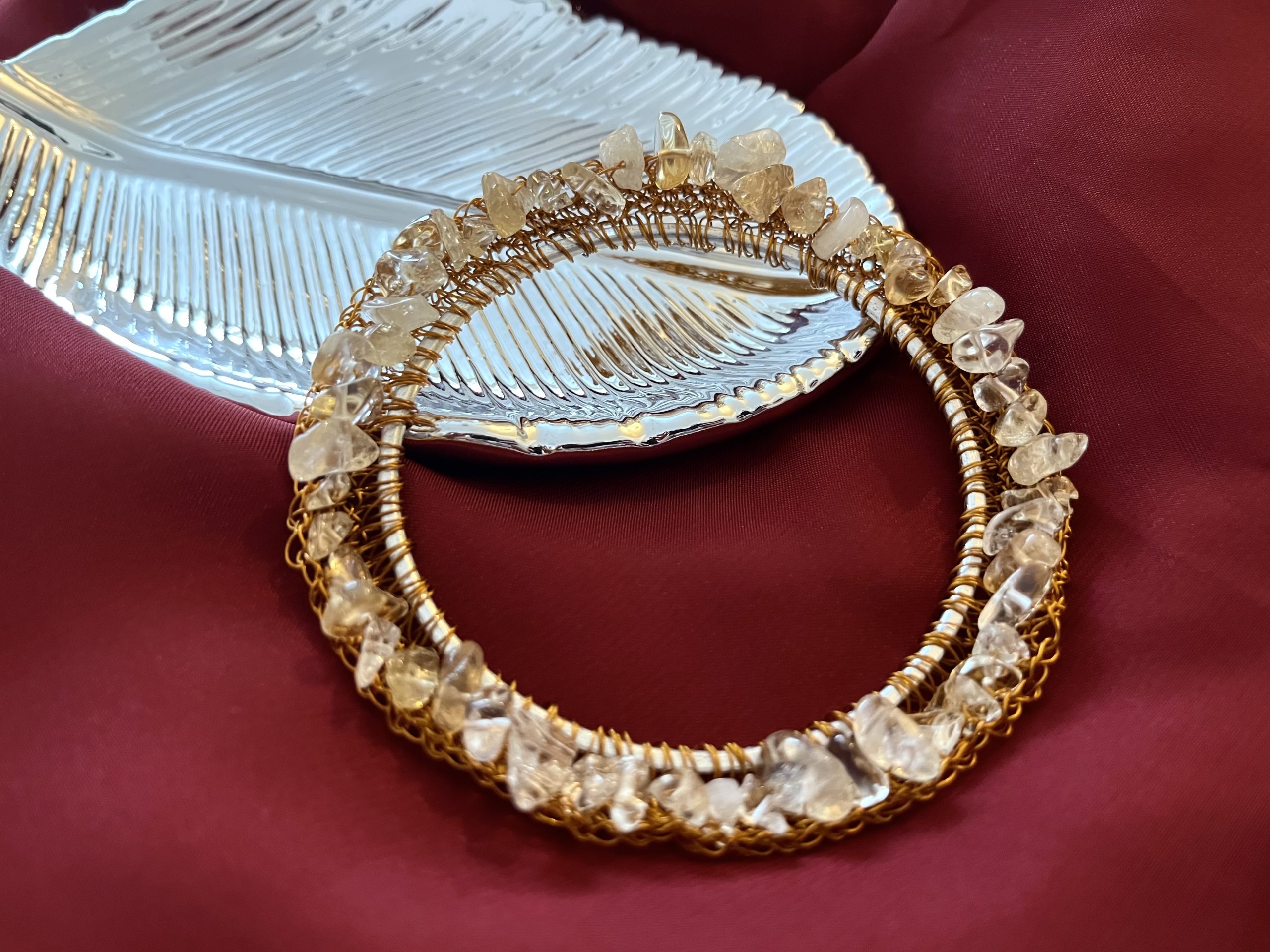 Gemstone Bangle - Image 4