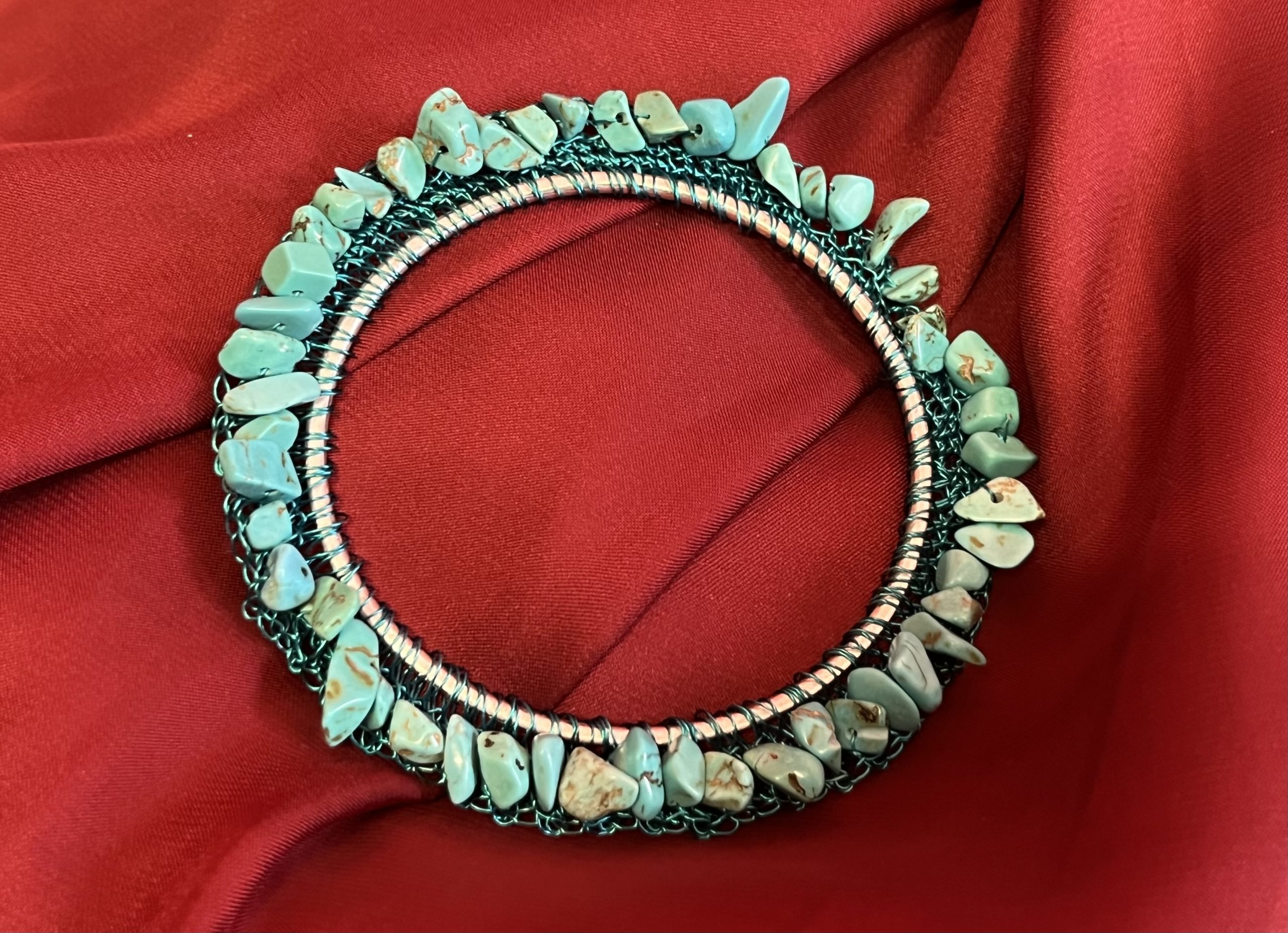 Gemstone Bangle - Image 8