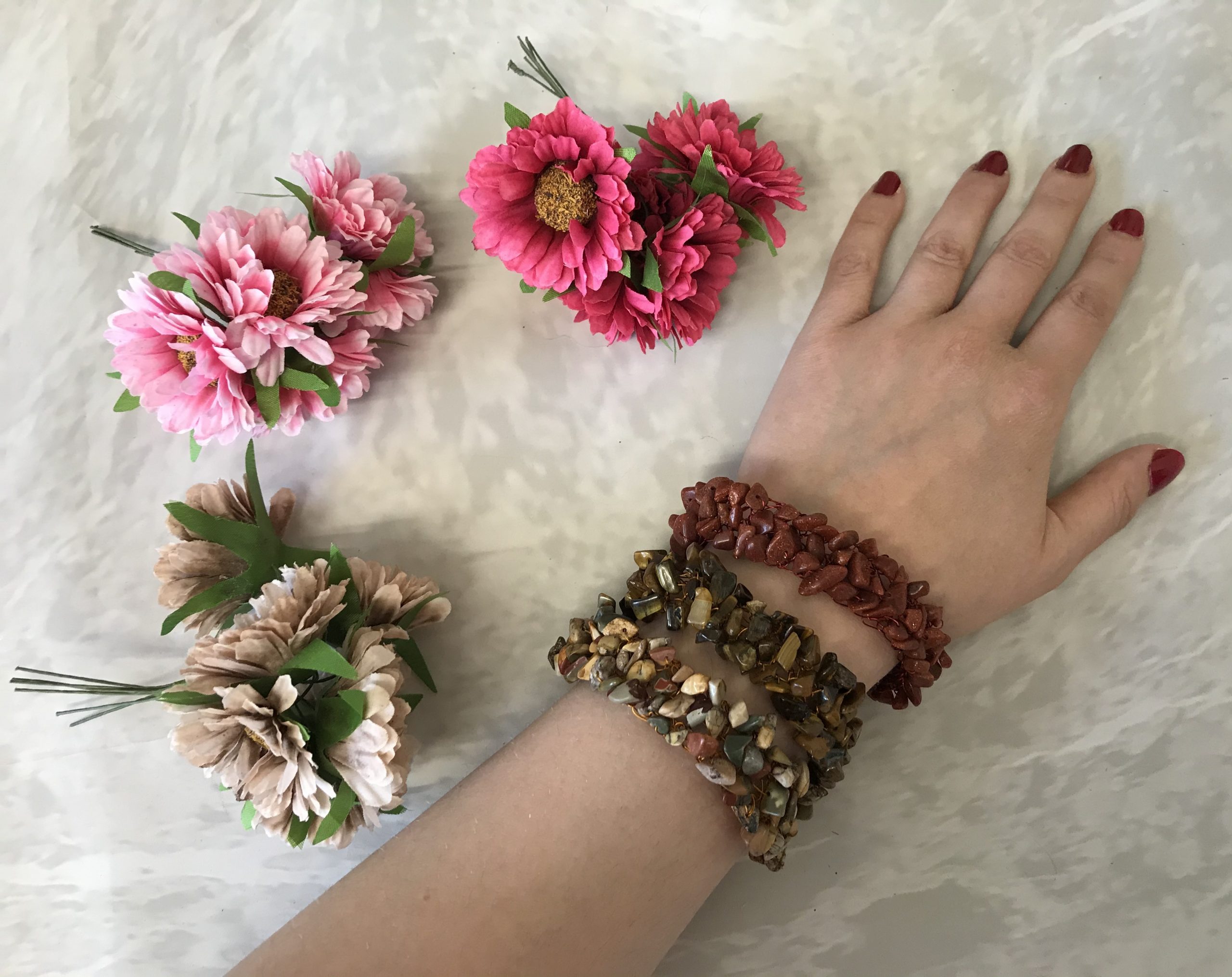 Latest Trio Gemstone Bracelet Stack - Image 5