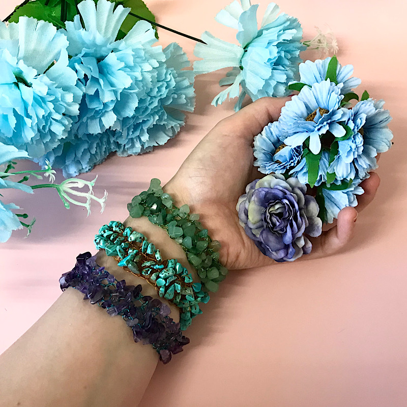Latest Trio Gemstone Bracelet Stack - Image 8