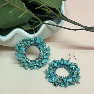 Mandala Earrings (Small) – Geometric Harmony by Sarah Valley