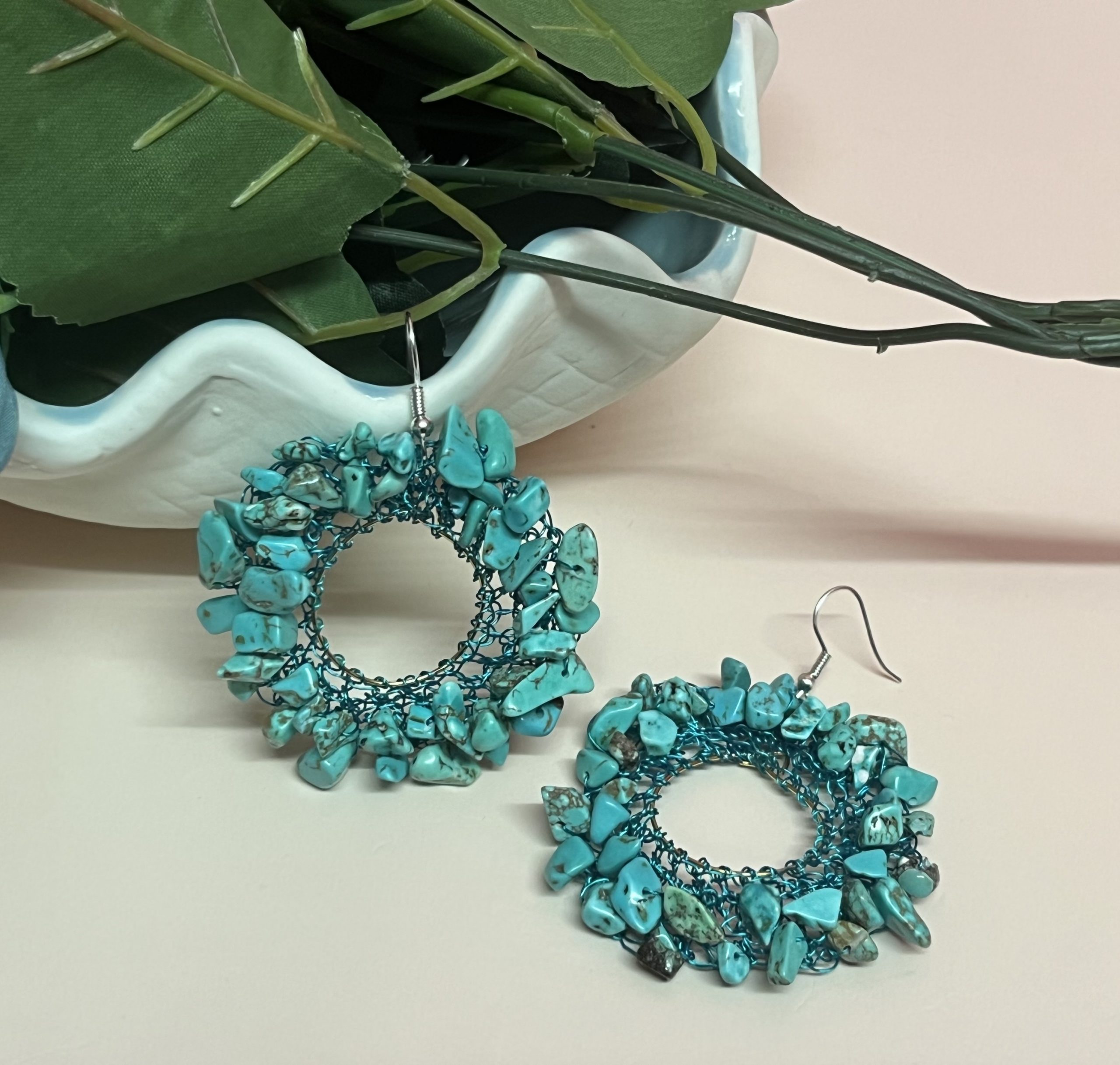 Mandala Earrings (Small) – Geometric Harmony by Sarah Valley