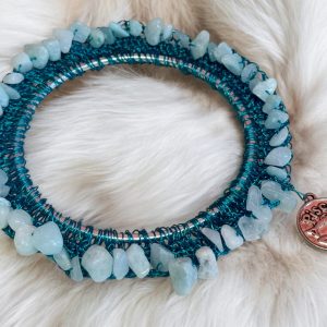 Zodiac Gemstone Bangle – Celestial Harmony by Sarah Valley