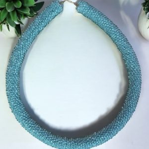 Hand Crafted Bohemian Crystal Necklace