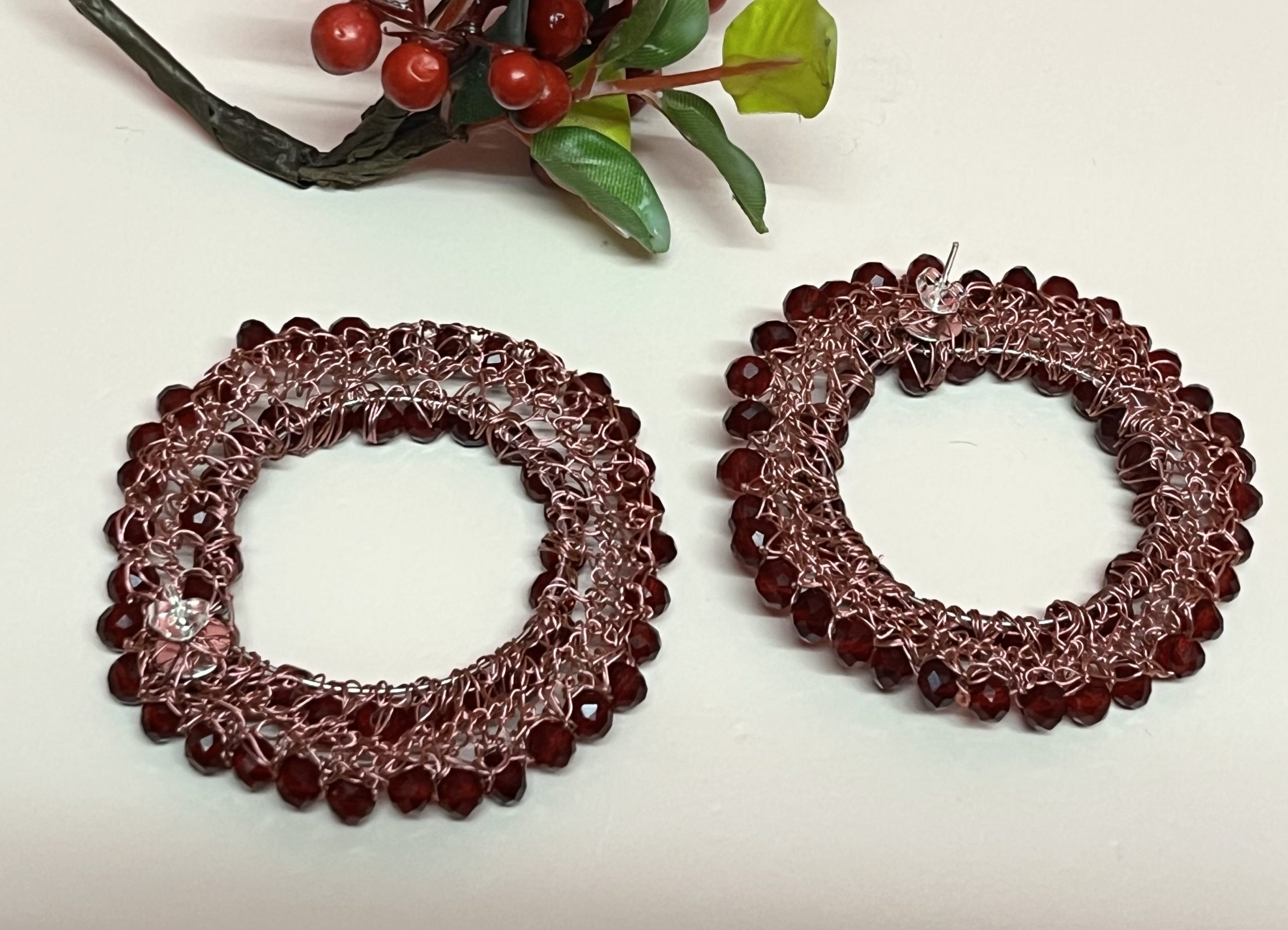 Eloquent Round Earrings - Image 2