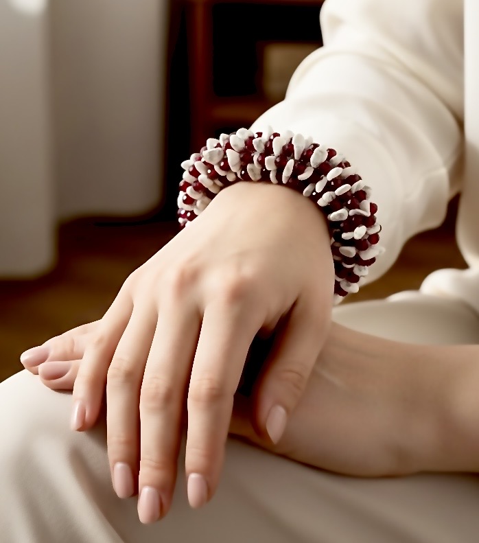 Exquisite Gemstone Crystal Bracelet