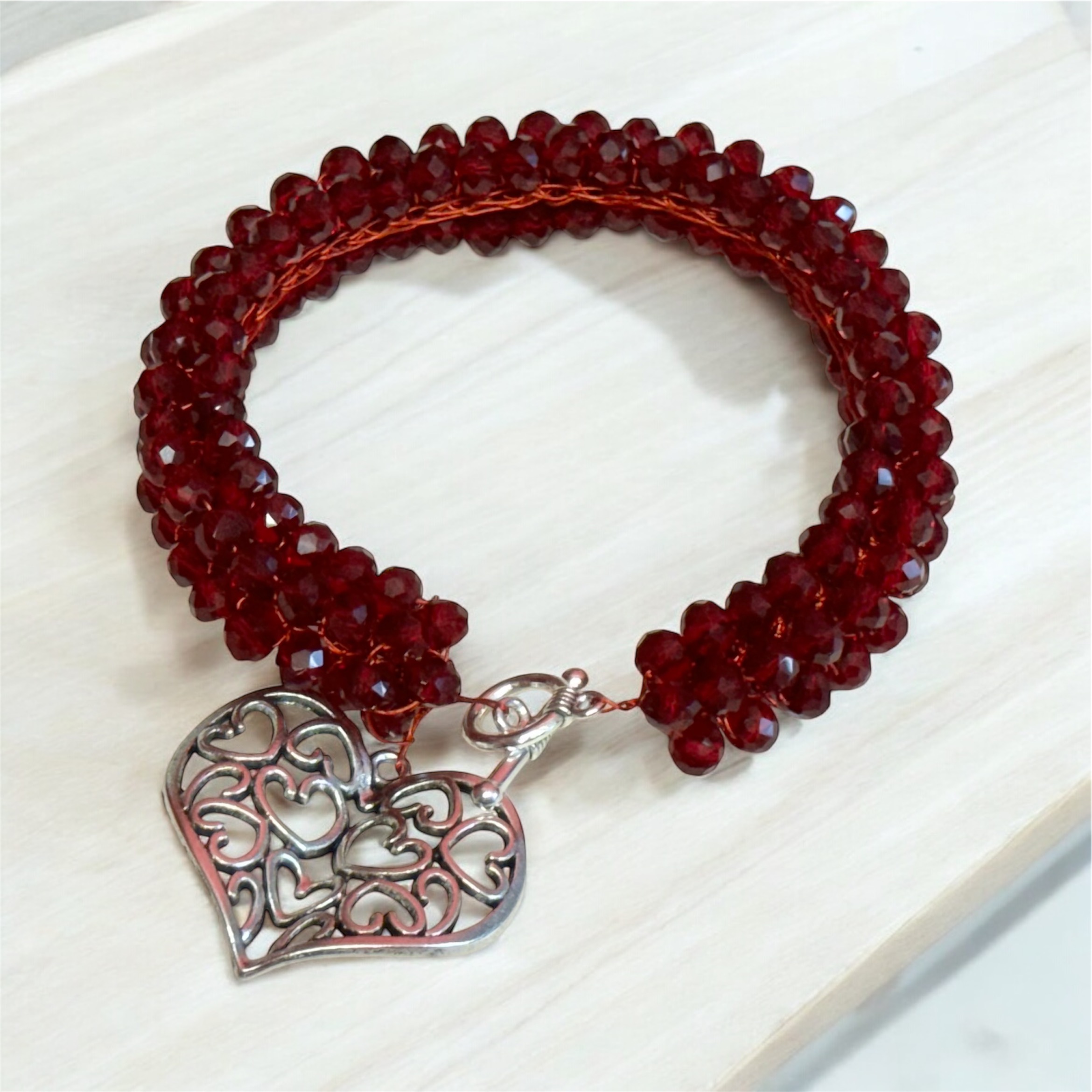 Artisan Charm Heart Bracelet - Image 2