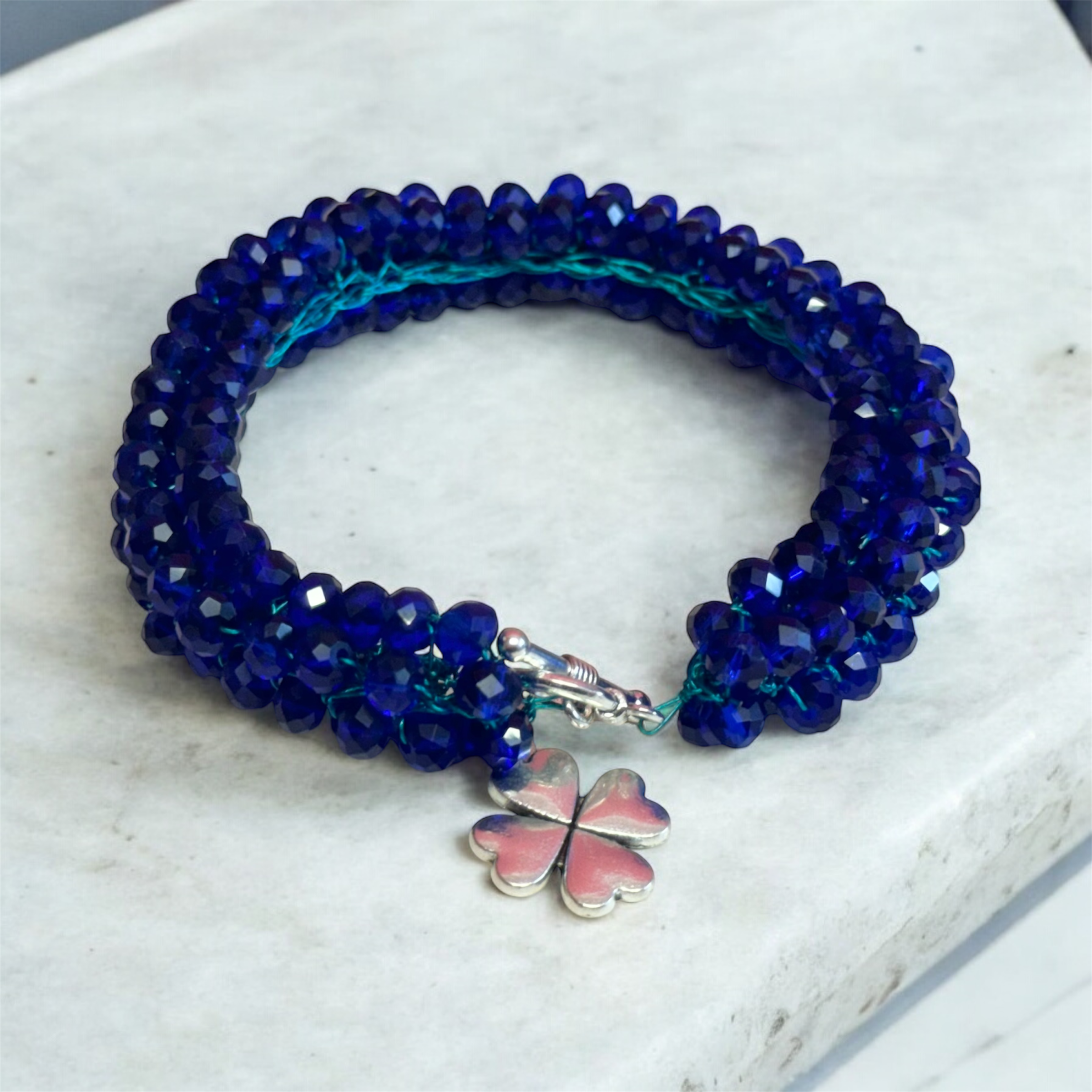 Four Leaf Clover Bracelet - Image 5