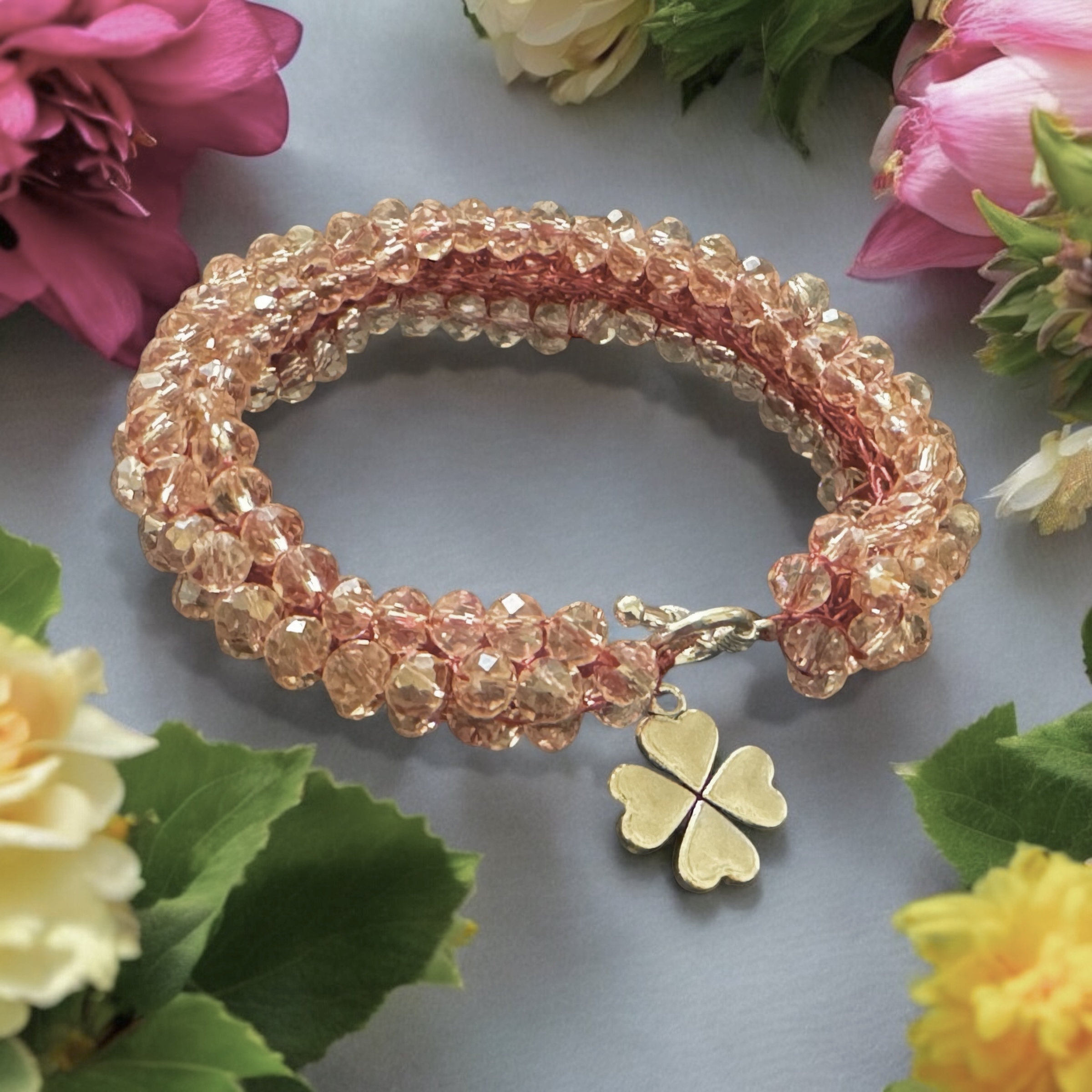 Four Leaf Clover Bracelet - Image 6