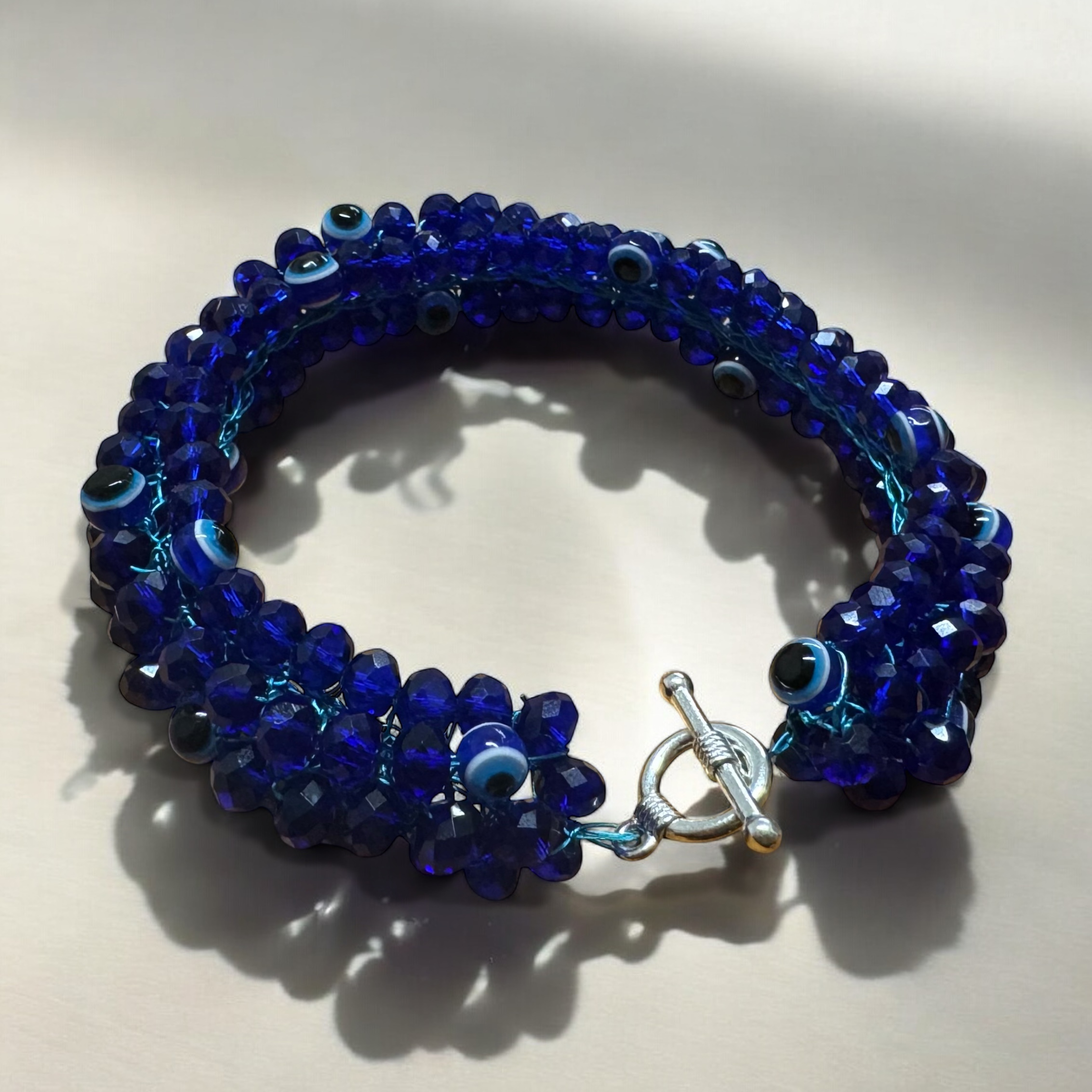Evil Eye Crystal Bracelet - Image 2