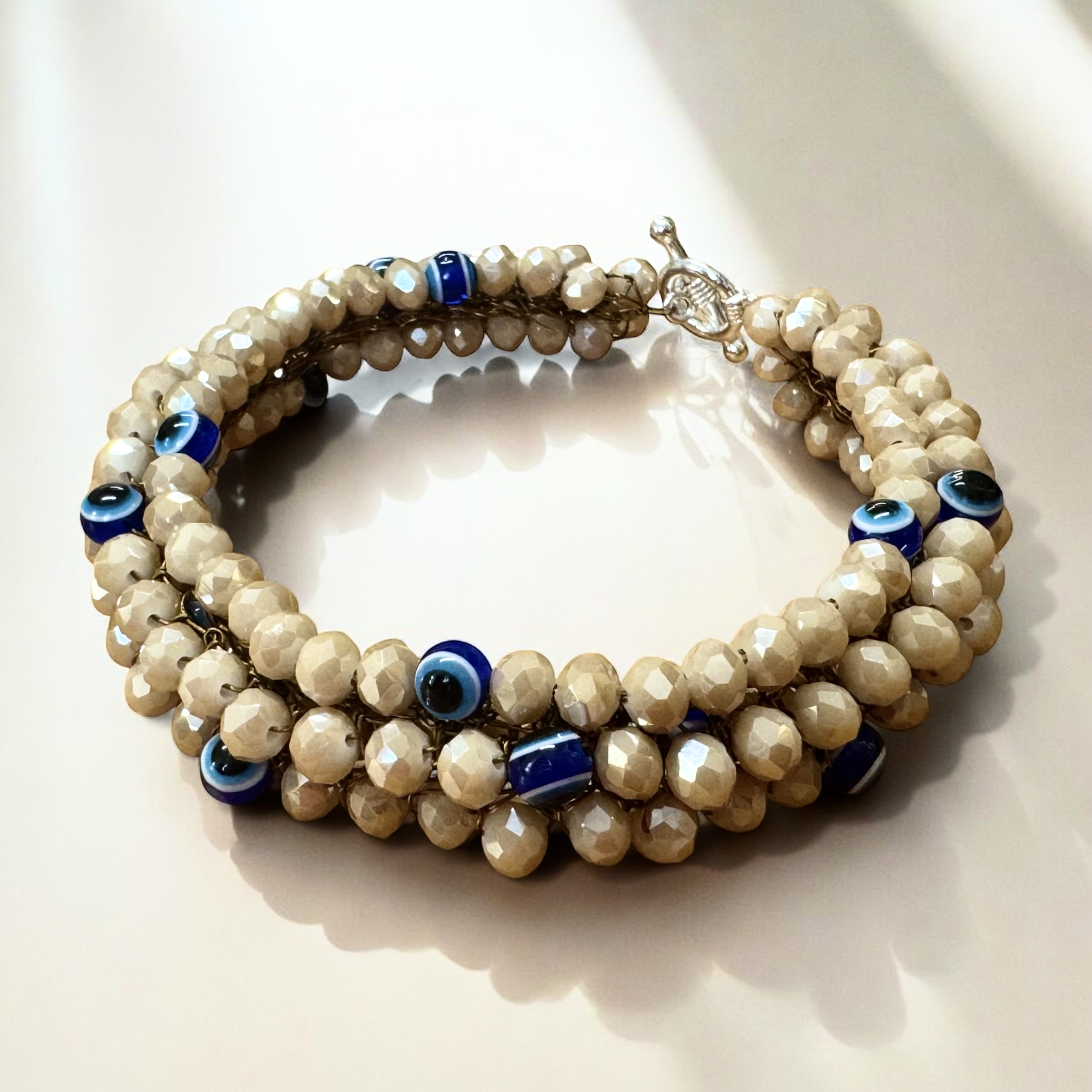 Evil Eye Crystal Bracelet - Image 4