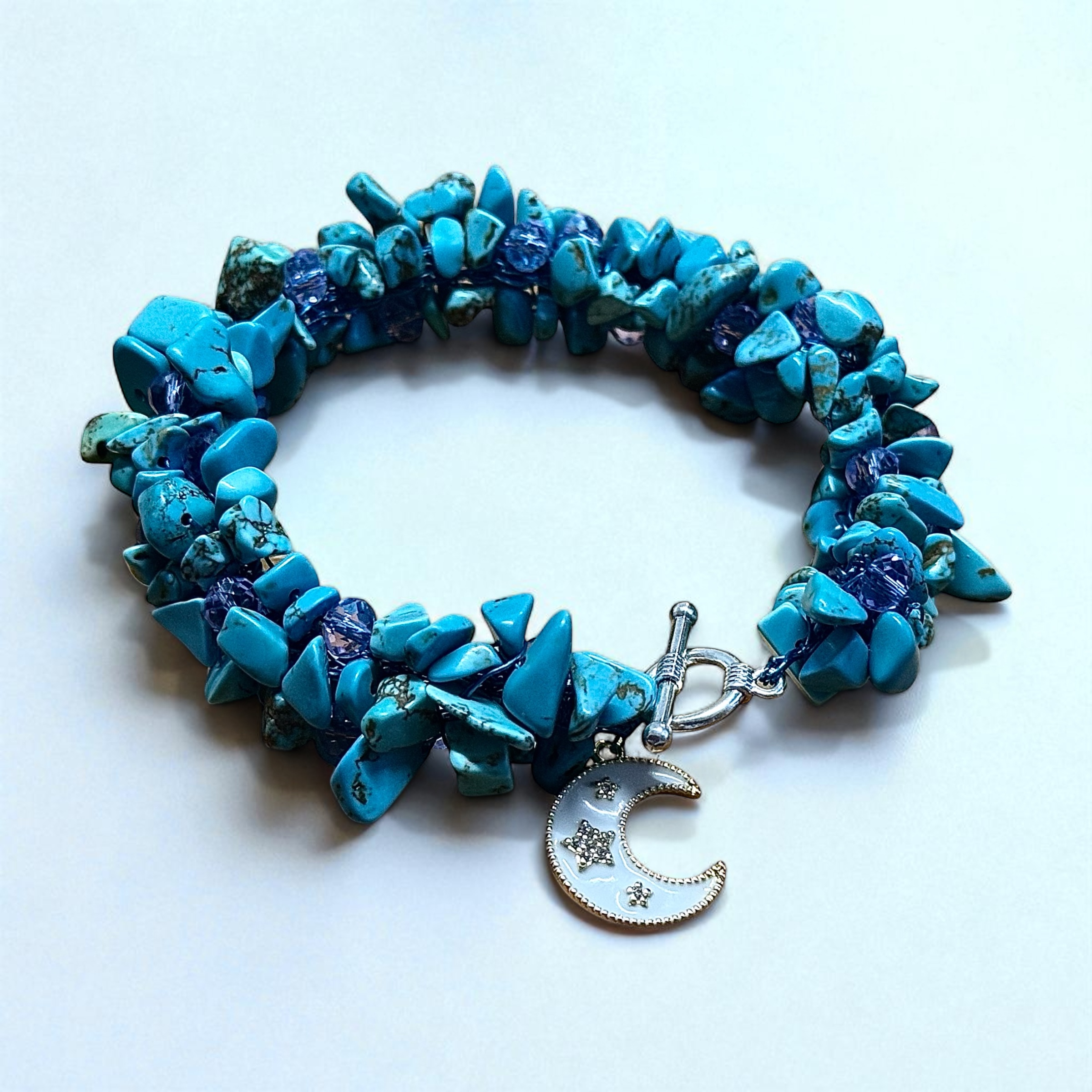 Gemstone Crescent Bracelet - Image 5