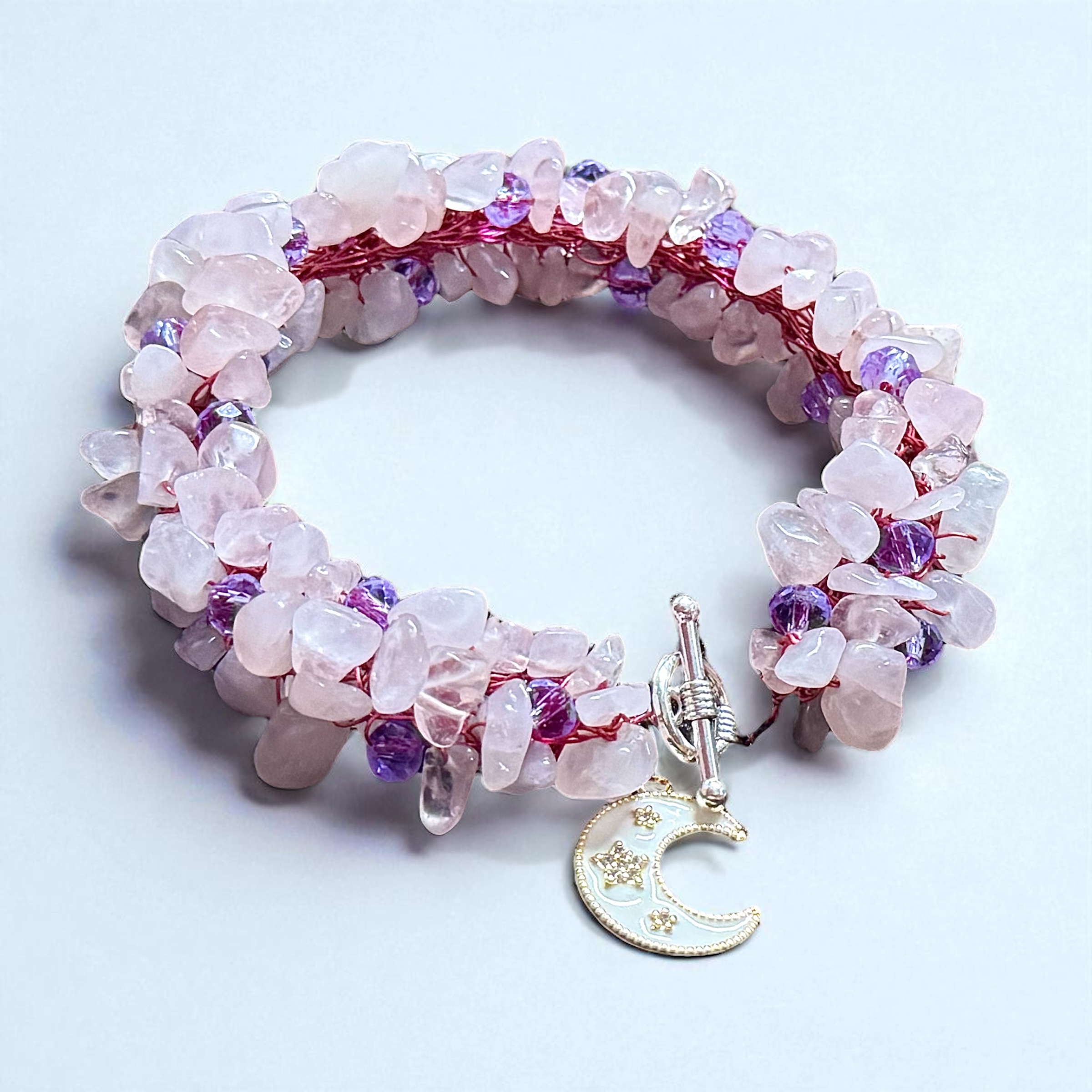 Gemstone Crescent Bracelet - Image 2